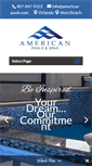 Mobile Screenshot of american-pools.com